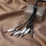 Tassel Long Necklaces Women Alloy Jewelry Pendant Necklace