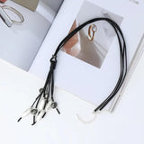 Tassel Long Necklaces Women Alloy Jewelry Pendant Necklace