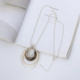 Neck Chokers Circle Collar Necklace Vintage Body Jewelry