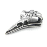 Bird Skull Pendant Stainless Steel Mens Pendant