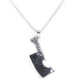 316L Stainless Steel Man Pendant Necklace