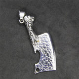 316L Stainless Steel Man Pendant Necklace