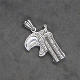 Gun Men Pendant Stainless Steel Hot Pendant