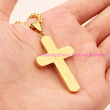 Classic Stainless Steel Cross Necklace For Men