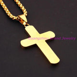 Classic Stainless Steel Cross Necklace For Men