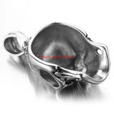 Skull Necklace Stainless Steel Pendant Chain For Men Women Kids