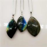 Labradorite Moonstone Sunstone Pendant Divination