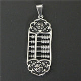 Gold Lucky Money Pendant for Men