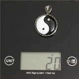 Tai chi Pendant Yin and Yang Stainless Steel Necklace