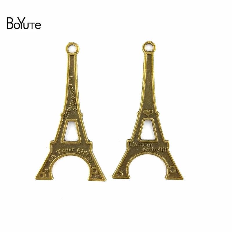 BoYuTe Eiffel Tower Charms Vintage Jewelry Pendant