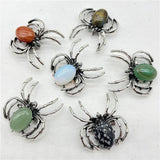 Crystal Agate Spider Necklace/Brooch Pendant Jewelry Gift