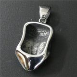 Funny Skull Pendant Stainless Steel Polishing Mask Tongue
