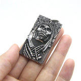 Big Claws Skull Pendant Stainless Steel Ghost Skull Biker Pendant
