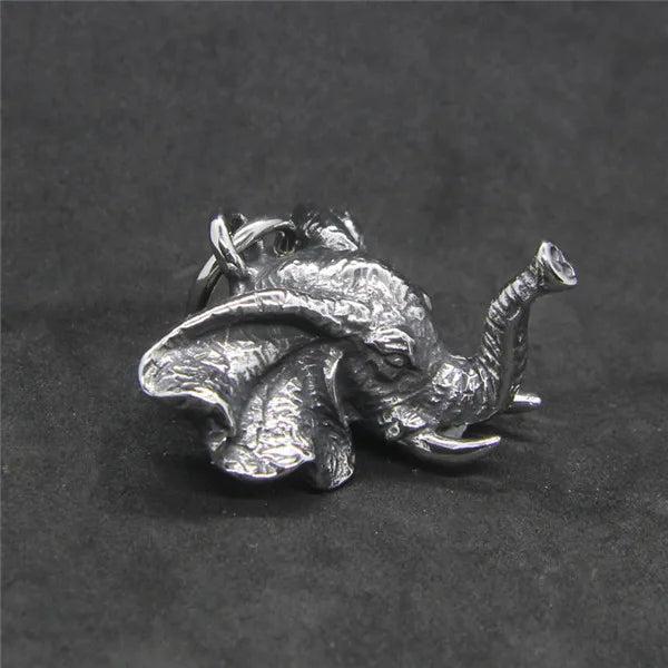 Long Nose Elephant Pendant Stainless Steel Elephant Pendant
