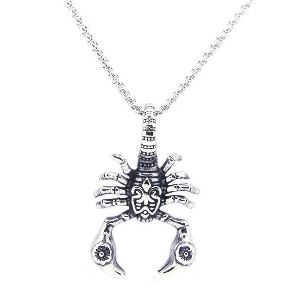 Personal Scorpion Pendant Stainless Steel Necklace