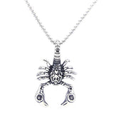 Personal Scorpion Pendant Stainless Steel Necklace