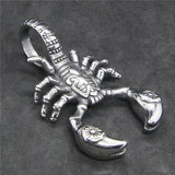 Personal Scorpion Pendant Stainless Steel Necklace
