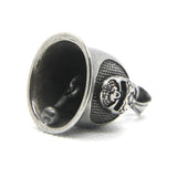 Skull Bell Pendant Stainless Steel Sound Bell