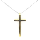 Jesus Cross Pendant Stainless Steel Golden Pendant