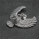 316L Stainless Steel Biker Eagle Pendant