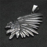 Indian Pendant Stainless Steel Mens Pendant