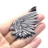 Indian Pendant Stainless Steel Mens Pendant