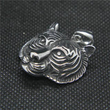 Tiger Pendant Stainless Steel Man Necklace