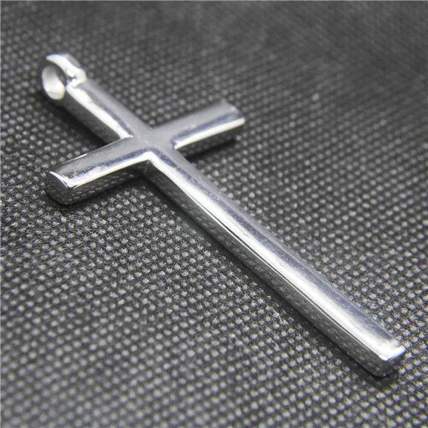 Stainless Steel Cross Pendant for Men