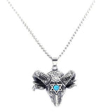 Star Goat Pendant Stainless Steel Man Pendant Necklace