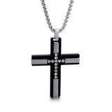 Religious Cross Men's Necklace