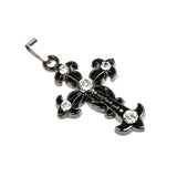 Stainless Steel Pendant Necklace Men's Punk Locomotive DIY Jewelry Gift