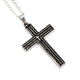 Stainless Steel Pendant Necklace Men's Punk Locomotive DIY Jewelry Gift