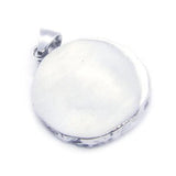Round Buddha Pendant Stainless Steel Mens Pendant
