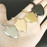 Biker Shield Pendant 316L Stainless Steel Men Women