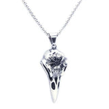 Personal Eagle Skull Bone Pendant Necklace