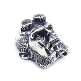 100% Personal Strong Man Pendant With Stone Necklace