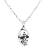 Skull Pendant Stainless Steel Mens Skeleton Pendant