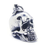 Skull Pendant Stainless Steel Mens Skeleton Pendant