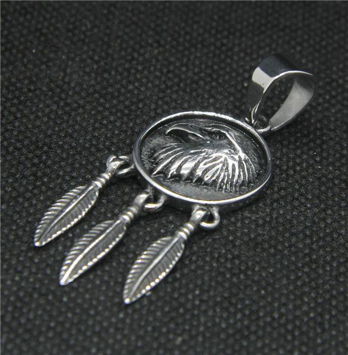 Freedom Style Eagle Pendant 316L Stainless Steel Biker Eagle Pendant
