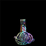 10PCS Rose Petal Pearl Cage Aromatherapy Diffuser Pendant