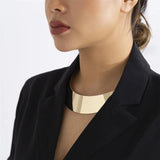 Metal Collar Necklace Street Punk Jewelry Gift