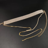 Women's Multilayer Flash Rhinestone Neck Chain