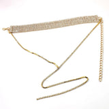 Women's Multilayer Flash Rhinestone Neck Chain