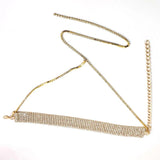 Women's Multilayer Flash Rhinestone Neck Chain