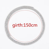 Women's Multilayer Flash Rhinestone Neck Chain