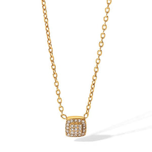 Stylish Stainless Steel Women Necklace Decorative Choker