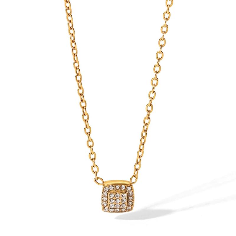 Stylish Stainless Steel Women Necklace Decorative Choker
