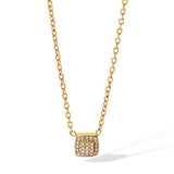 Stylish Stainless Steel Women Necklace Decorative Choker