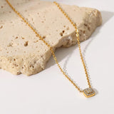 Stylish Stainless Steel Women Necklace Decorative Choker