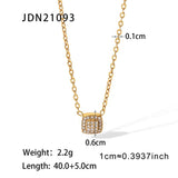 Stylish Stainless Steel Women Necklace Decorative Choker